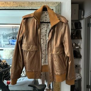 Men’s Calvin Klein Leather Jacket